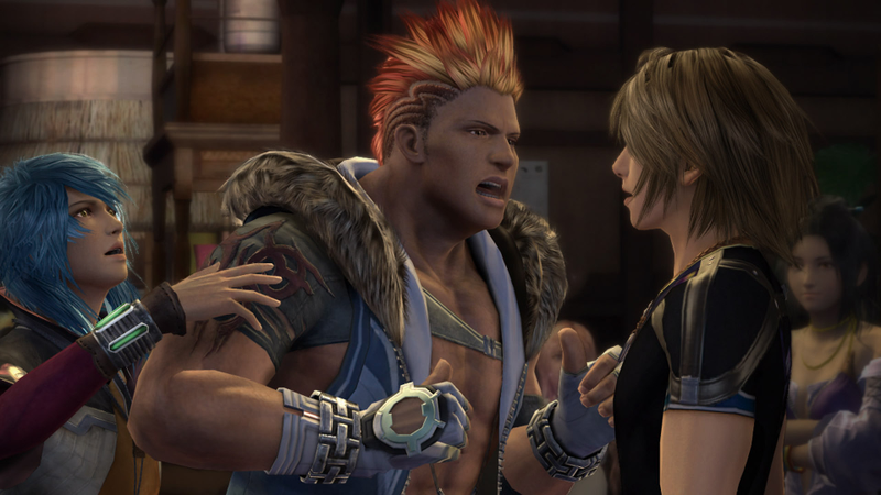 Illustration for article titled A Town With NPCs is the Most Exciting Thing About These Final Fantasy XIII-2 Screens